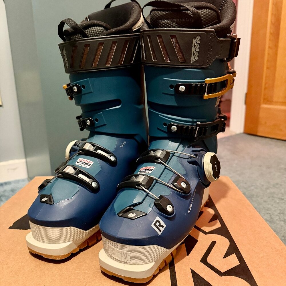 K2 Recon 120 BOA Ski Boots 25.5 Men's
